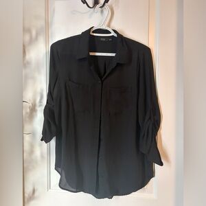 Essentials Black Blouse